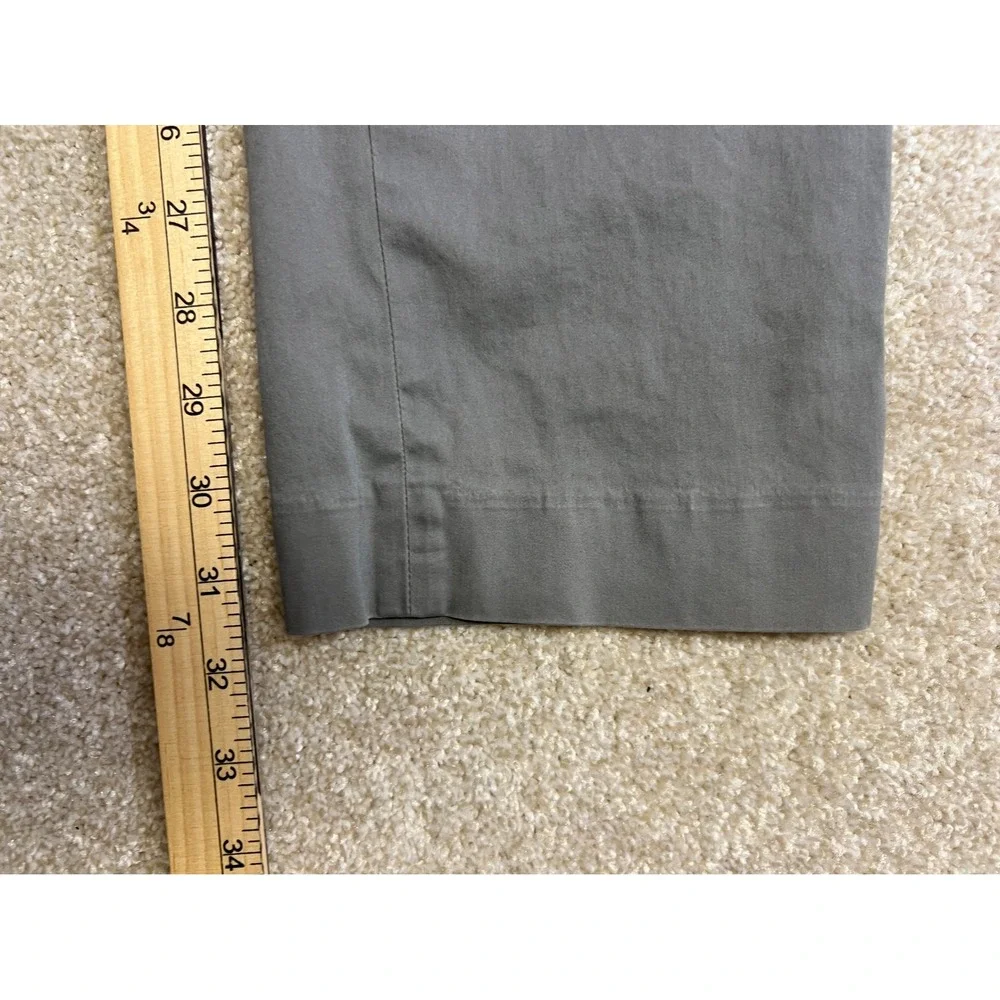 Express Performance Extra Slim Fit Stretch Chinos Mens Pants Gray‎ 34x34 *Read